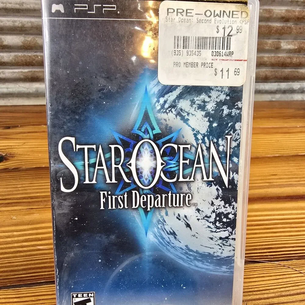Star Ocean: First Departure (Sony PSP, 2008) No Manual Minty Disc READ!!
